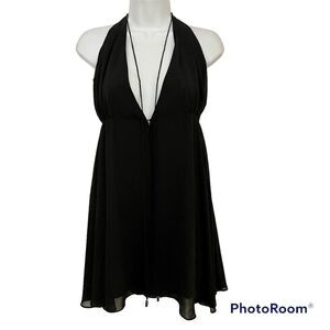 Haute Hippie wrap Mini Halter Dress